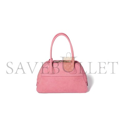 MIU MIU VIVANT NAPPA SOFT LEATHER HANDBAG 5BB200 (28*17*9.5cm)